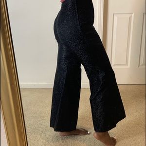 Black vintage bell bottom pants